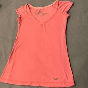 Pink Hollister Short Sleeve T-shirt